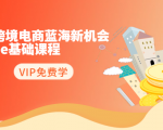 2020跨境电商蓝海新机会-SHOPEE基础课程:简单粗暴日报爆千单(27节课)-逐浪前行