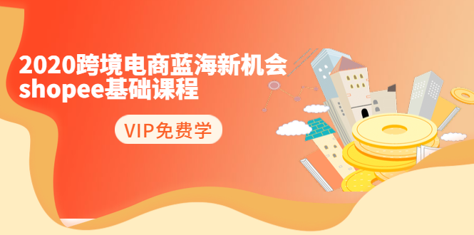 2020跨境电商蓝海新机会-SHOPEE基础课程：简单粗暴日报爆千单（27节课）-逐浪前行