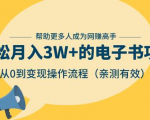 狂赚计划:轻松月入3W+的电子书项目,从0到变现操作流程,亲测有效-逐浪前行