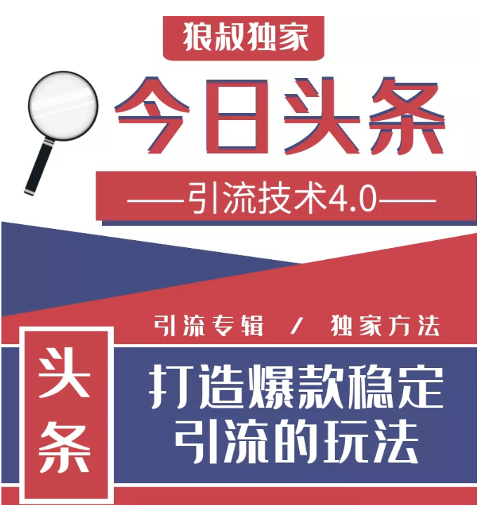 今日头条引流技术4.0，微头条实战细节，微头条引流核心技巧分析，快速发布引流玩法-逐浪前行