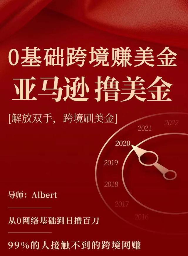 亚马逊撸美金项目，0基础跨境赚美金，解放双手，跨境刷美金-逐浪前行