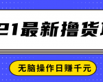2021最新撸货项目,一部手机即可实现无脑操作轻松日赚千元-逐浪前行