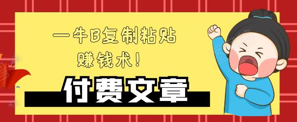 —牛B复制粘贴赚钱术！牛逼持久收入极品闷声发财项目，首发揭秘独此一家！-逐浪前行