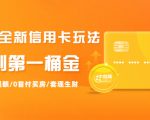 2021全新信用卡玩法:快速提额/0首付买房/套现生财,赚到第一桶金-逐浪前行