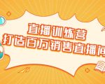直播训练营:打造百万销售直播间 教会你如何直播带货,抓住直播大风口-逐浪前行