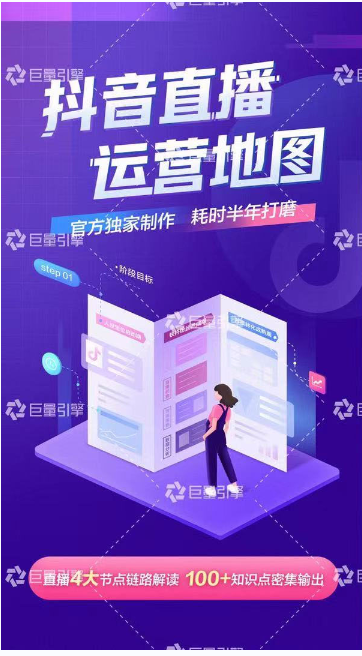 《抖音直播运营地图》直播4大节点，100+知识点-逐浪前行