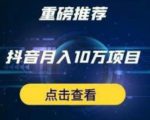 星哥抖音中视频计划:单号月入3万抖音中视频项目,百分百的风口项目-逐浪前行