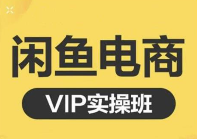 鱼客·闲鱼电商零基础入门到进阶VIP实战课程，帮助你掌握闲鱼电商所需的各项技能-逐浪前行