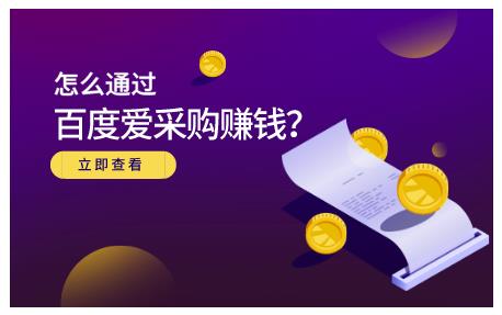 大王·怎么通过百度爱采购赚钱，已经通过百度爱采购完成200多万的销量-逐浪前行
