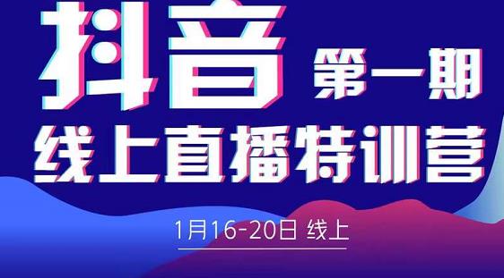 2022美尊学堂-抖音直播线上特训营价值4980元-逐浪前行