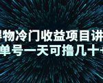 得物冷门收益项目讲解,单号一天可撸几十+-逐浪前行