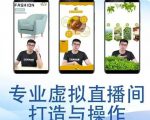 个人虚拟直播间的搭建与操作,专业虚拟直播间的打造与操作-逐浪前行