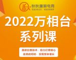 秋秋漫画电商2022万相台系列课，最新拉爆技术，助力打爆核心品类的同时，实现整体增长-逐浪前行
