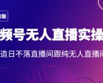 2022年视频号无人直播实操课,打造日不落直播间跟纯无人直播间-逐浪前行