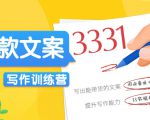 爆款文案写作训练营,写出一流带货文案,阅读量提升10-100倍-逐浪前行