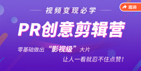 抖音赚钱必学的PR创意剪辑：零基础做出“影视级”大片，让人一看就忍不住为你点赞！-逐浪前行