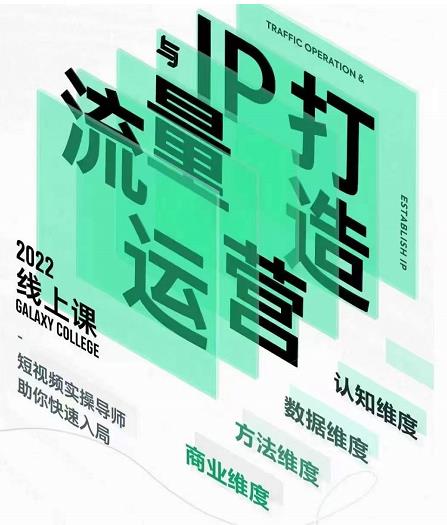 大蓝流量运营&个人ip打造课，短视频带货/爆款文案/流量运营/直播入门/镜头变现/流量商业-逐浪前行