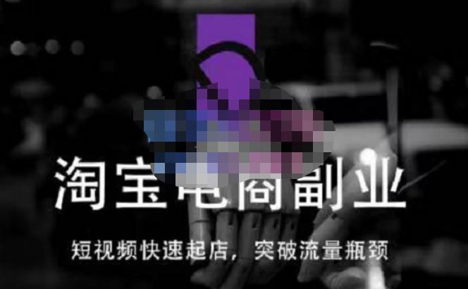 蓝Sir派·淘宝短视频快速起店，替代传统搜索方式，学会做一个不一样的淘宝店-逐浪前行
