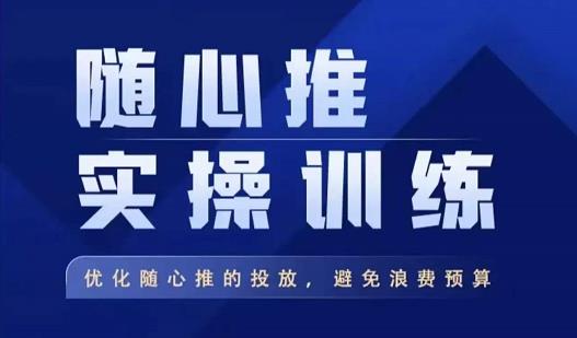 飞哥·随心推实操训练，优化随心推投放，避免浪费预算-逐浪前行