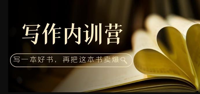 写作内训营：百万级大佬教你如何写一本好书，再把这本书卖爆！-逐浪前行