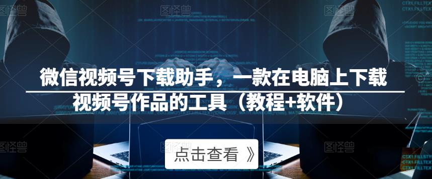 微信视频号下载助手，一款在电脑上下载视频号作品的工具（教程+软件）-逐浪前行