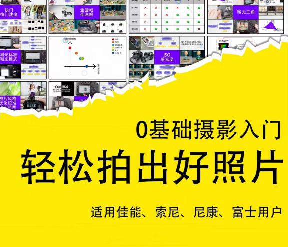 0基础摄影入门，轻松拍出好照片（适用佳能、索尼、尼康、富士用户）-逐浪前行
