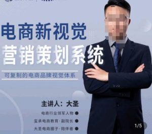 大圣·电商新视觉营销策划系统,可复制的电商品牌视觉识别系统-逐浪前行