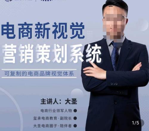 大圣·电商新视觉营销策划系统，可复制的电商品牌视觉识别系统-逐浪前行