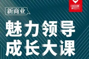 张琦·新商业魅力领导成长大课2023新版,高效管理必修课(30节)-逐浪前行