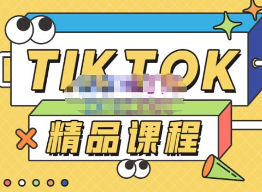 电商孵化中心·TikTok精品课程，教你玩转海外抖音，低成本创业，带您从0开始玩转TikTok-逐浪前行