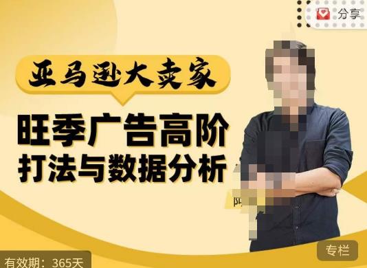 阿甘·亚马逊大卖家广告高阶打法与数据分析，走出传统广告误区；揭秘大卖惯用打法；数据驱动广告决策-逐浪前行