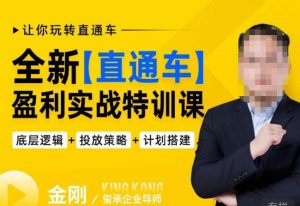 玺承·全新直通车盈利实战特训课,从底层逻辑详细拆解,从底层,策略到搭建,让你玩转直通车-逐浪前行