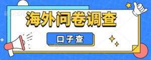 外面收费5000+海外问卷调查口子查项目,认真做单机一天200+【揭秘】-逐浪前行