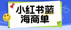 价值2980的小红书商单项目暴力起号玩法,一单收益200-300(可批量放大)-逐浪前行