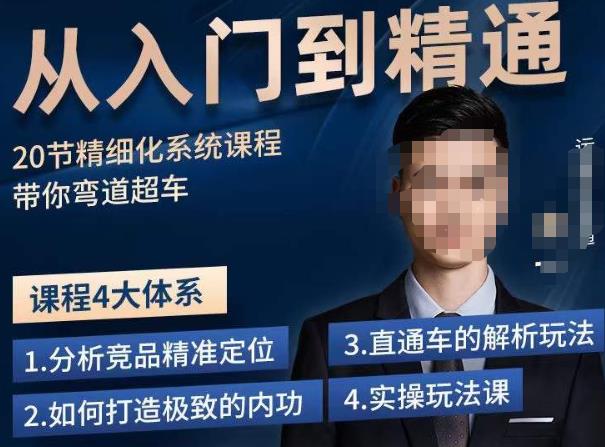 龙一·从入门到精通拼多多运营系列课，0-100的运营实操技巧，精细化系列课程带你弯道超车-逐浪前行