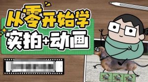 从零开始学实拍加动画,实拍加动画创意教程-逐浪前行
