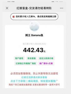 盲盒交友5.0，男粉变现实操项目，亲测变现效果极好【揭秘】-逐浪前行