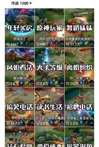 副业拆解:抖音王者荣耀游戏变现副业项目,视频版一条龙实操玩法分享给你-逐浪前行