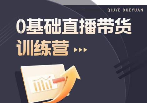 2023直播带货入门进阶运营实训课程，新手直播运营培训实操课-逐浪前行