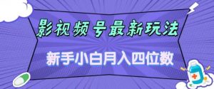 影视号最新玩法,新手小白月入四位数,零粉直接上手【揭秘】-逐浪前行