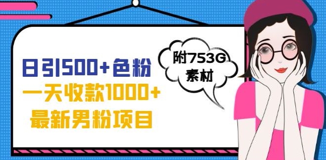 一天收款1000+元，最新男粉不封号项目，拒绝大尺度，全新的变现方法【揭秘】-逐浪前行