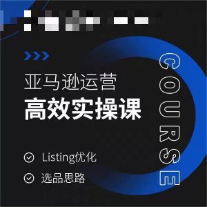亚马逊运营高效实操课，Listing优化，选品思路-逐浪前行