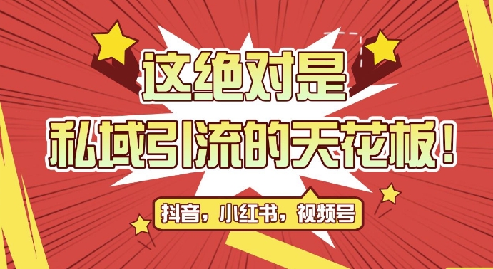 最新首发全平台引流玩法，公域引流私域玩法，轻松获客500+，附引流脚本，克隆截流自热玩法【揭秘】-逐浪前行