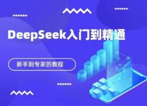 DeepSeek快速从入门到精通,新手的保姆级教程-逐浪前行