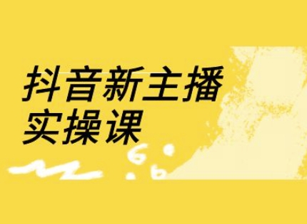 抖音新主播实操课，直播间流量运营线上实操课(18节)-逐浪前行