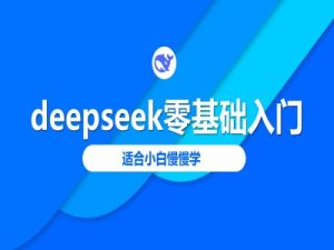 deepseek零基础入门-deepseek教程2025,适合小白慢慢学-逐浪前行