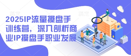 2025IP流量操盘手训练营，深入剖析商业IP操盘手职业发展（更新）-逐浪前行