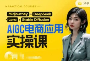 AI电商应用实操课(加更DeepSeek)保姆级喂饭教程，从0-1用AI做电商-逐浪前行