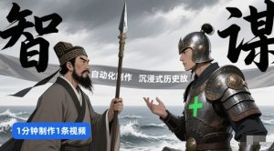 扣子工作流一键生成沉浸式历史故事,一天工作量,3分钟搞定-逐浪前行
