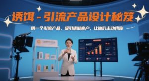 诱饵-引流产品设计秘笈,用一个引流产品,吸引精准客户,让他们主动找你-逐浪前行